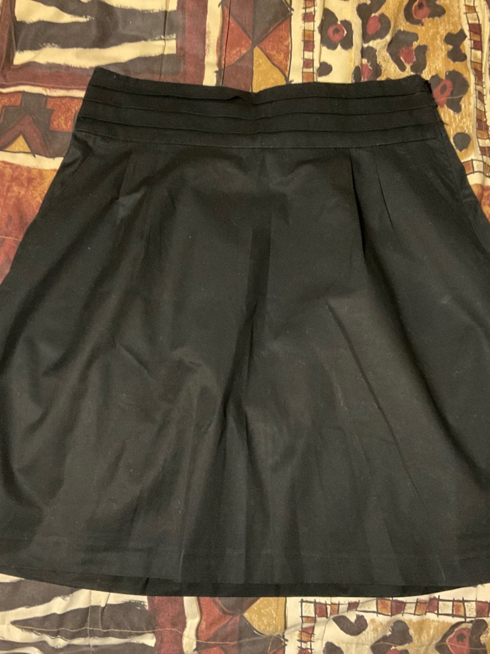 Black cotton skirt by MNG size 10